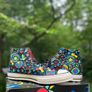 Converse chuck taylor 70 hi peace and unity men’s size 11